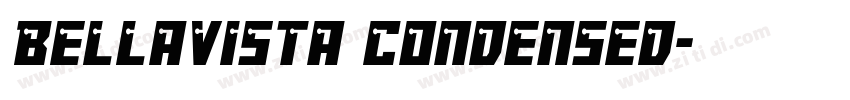 Bellavista Condensed字体转换